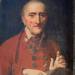 Old man in red coat